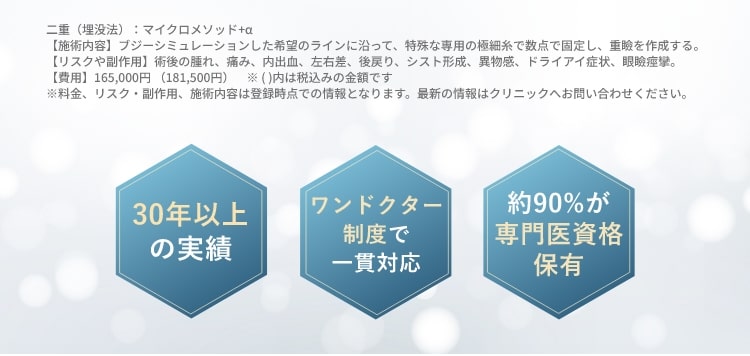 まずは美へのこだわりを、とことんご相談ください。