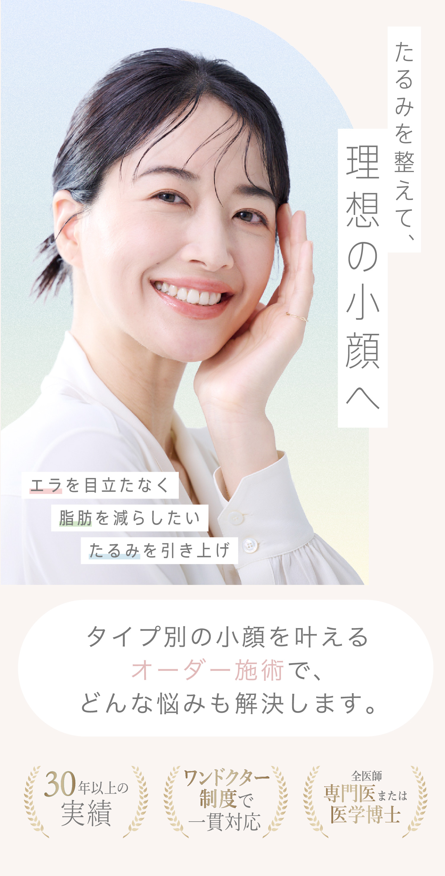 あなたはどの輪郭タイプ？