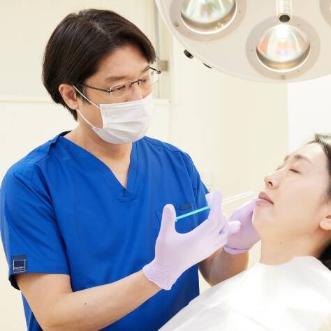 施術の様子