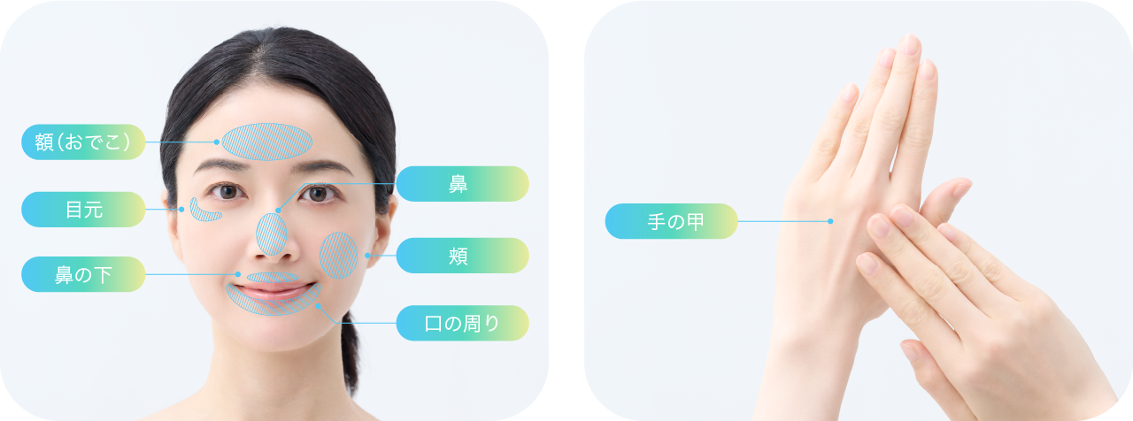 目の下